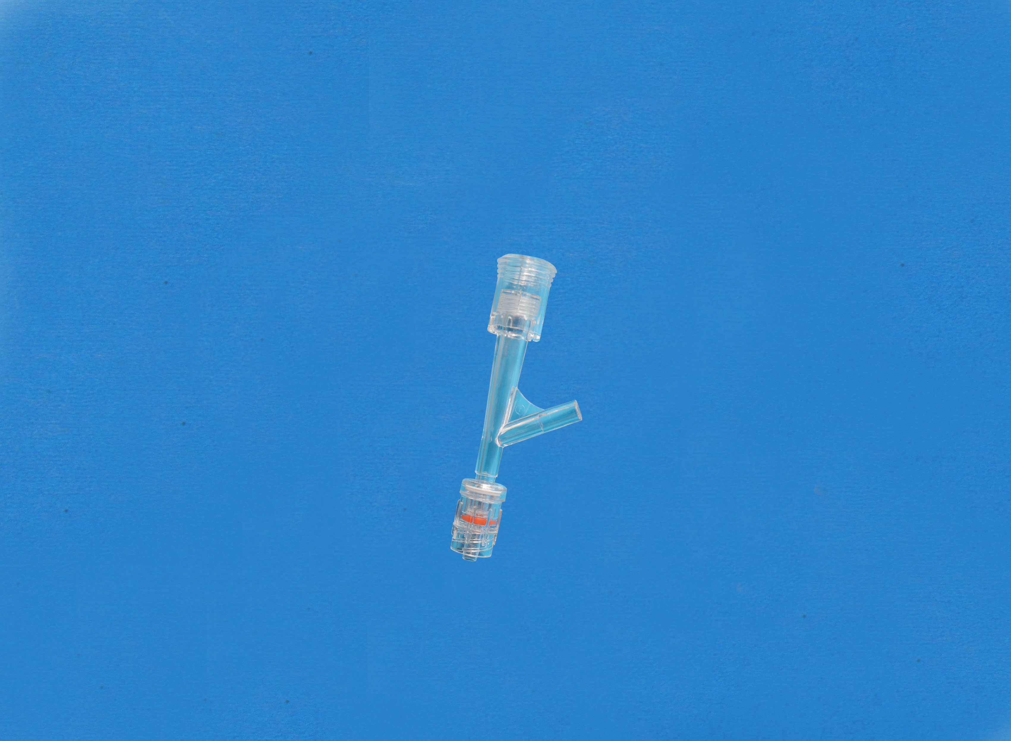 一次性使用Y型連接器套件-二檔按壓式側枝平口接頭