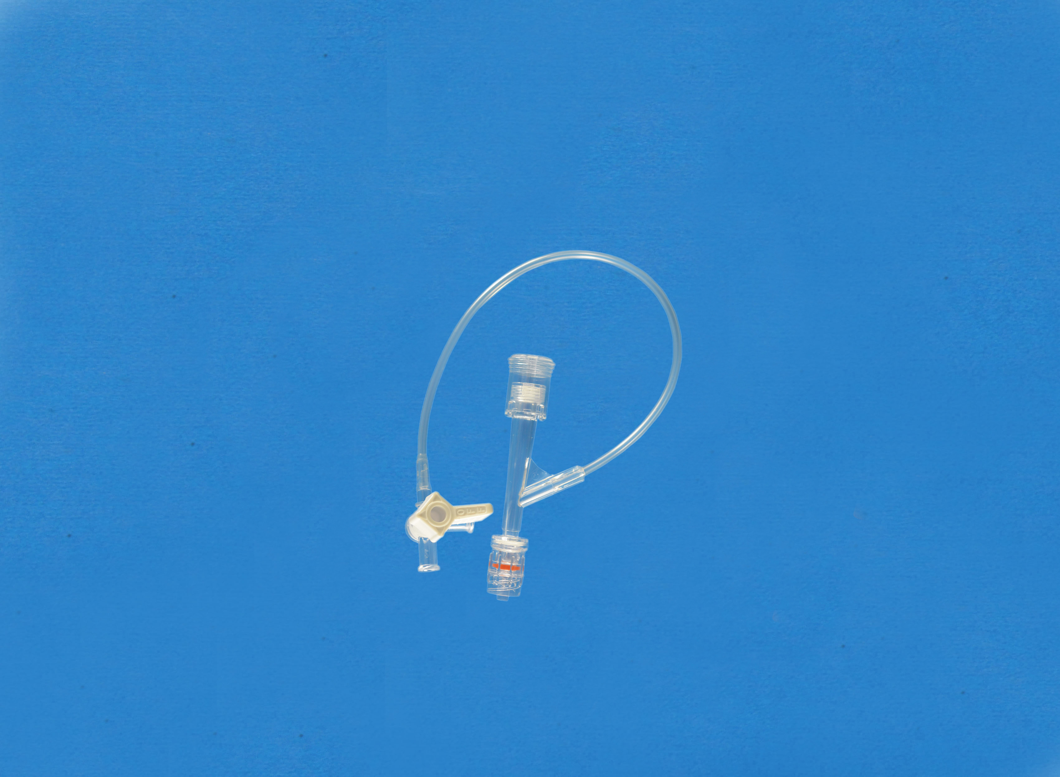 一次性使用Y型連接器套件-二檔按壓式側枝為延長管和三通
