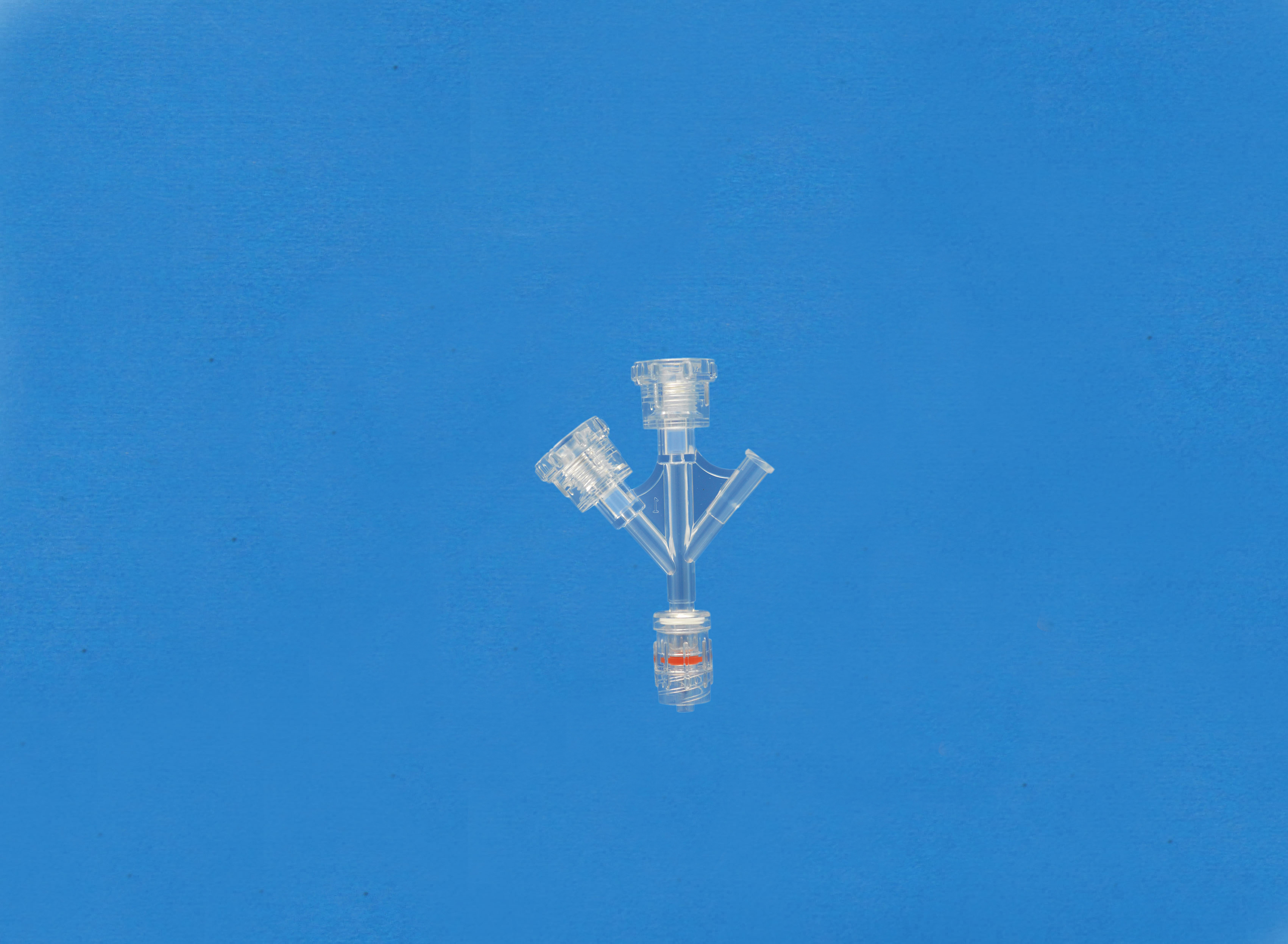 一次性使用Y型連接器套件-雙旋鈕式側枝為母接頭